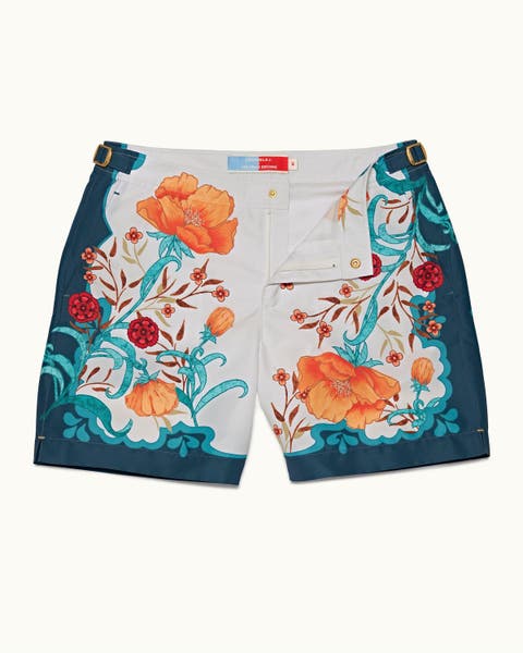 Bulldog Exclusive-Print Swim Shorts