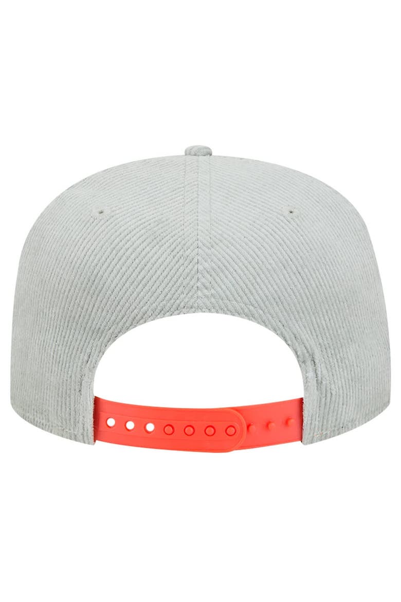 Men's New Era Gray San Francisco Giants Corduroy Golfer Snapback Hat, Alternate, color, Gray