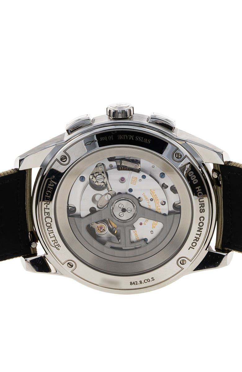 Watchfinder & Co. Jaeger-LeCoultre Preowned 2023 Polaris Fabric Strap Chronograph Watch, 42mm, Alternate, color, 
