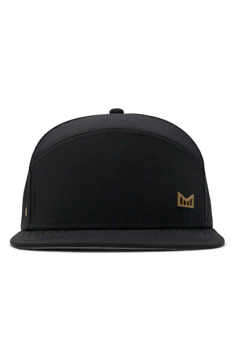 Melin Trenches Icon Hydro Performance Snapback Hat, Alternate, color, Black/Gum