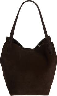 Madewell The Shopper Tote in Soft Grain Suede