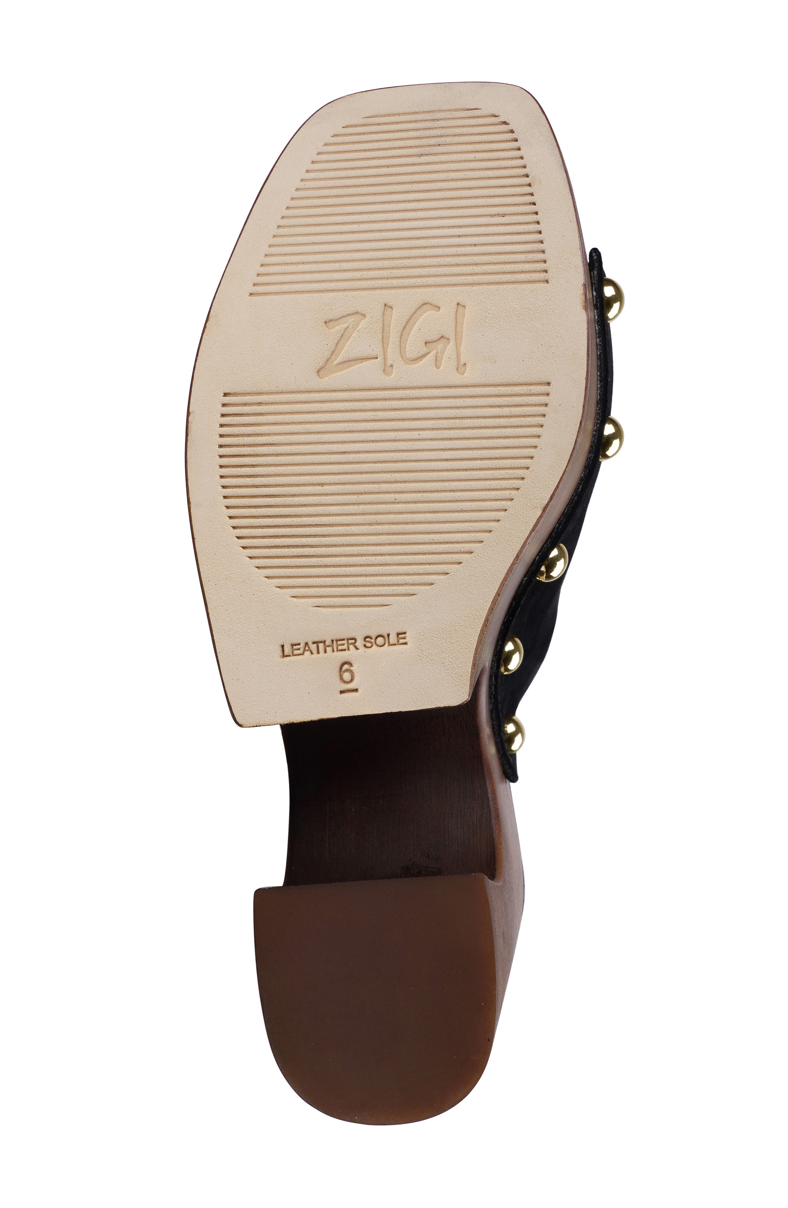 ZIGI Atlas Platform Slide Sandal, Alternate, color, Black Suede