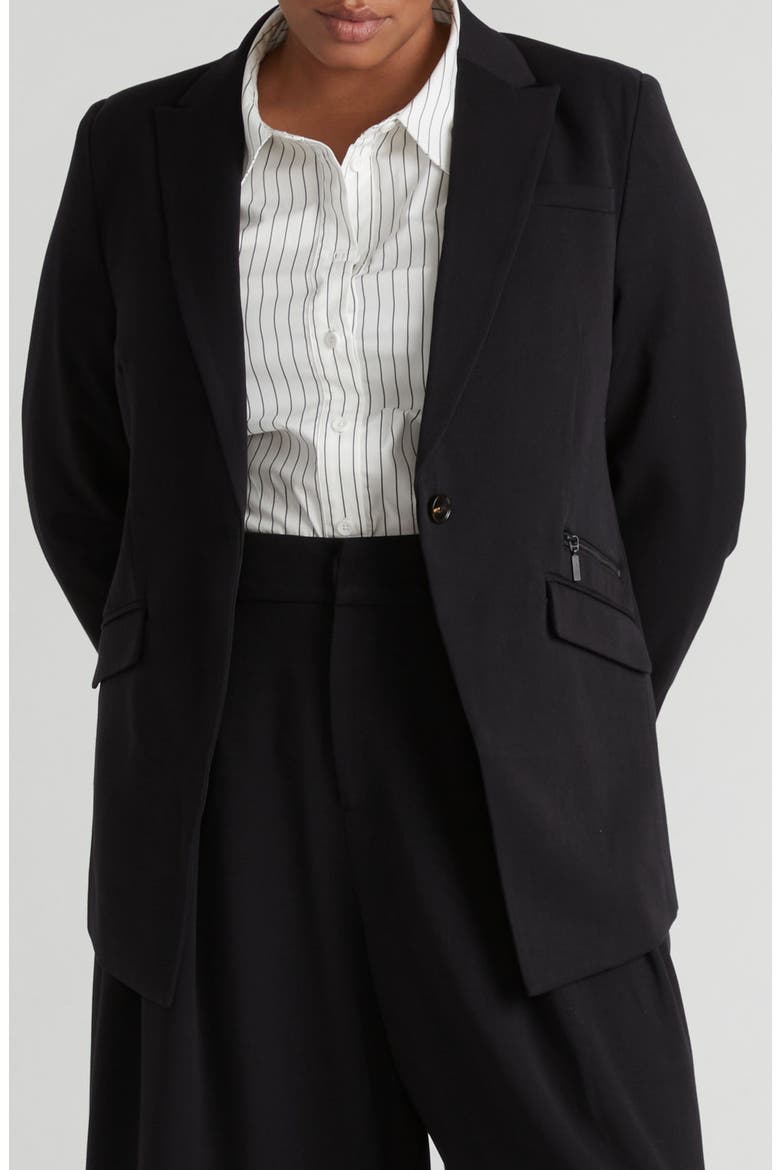 Daria Blazer, Main, color, BLACK