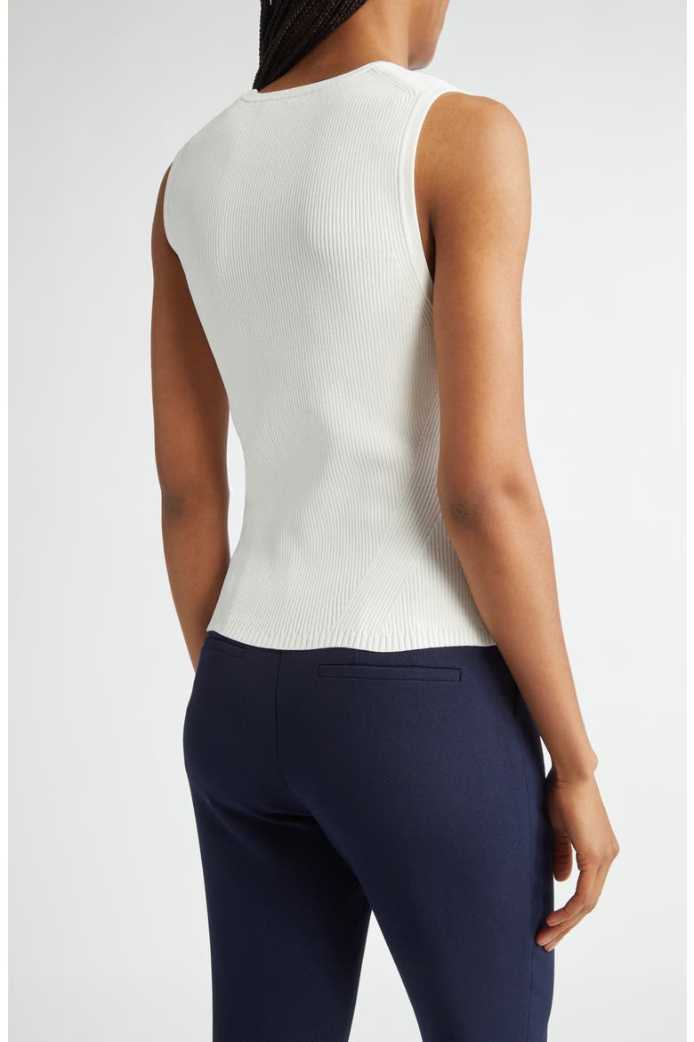 Rib Sweater Tank, Alternate, color, OFF WHITE