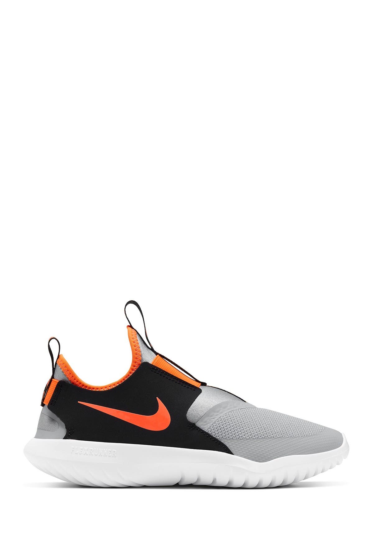 Flex Runner Slip-On Running Shoe, Alternate, color, 012 LTSKGY/TOT OR