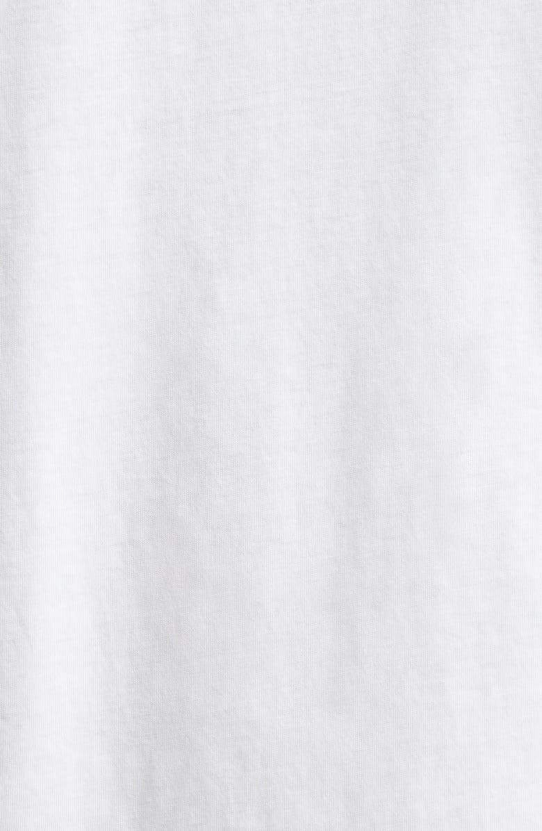 Acne Studios Floragatan 13 Eram U Bow Ringer T-Shirt, Alternate, color, Optic White 183