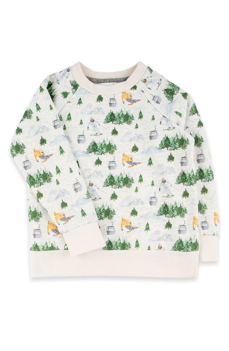Miki Miette Kids' Iggy Crewneck Sweatshirt, Main, color,