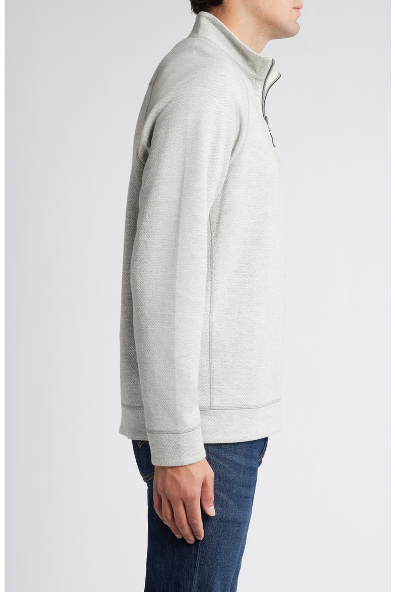 Four Seas Reversible Half Zip Pullover, Alternate, color, BALA SHARK