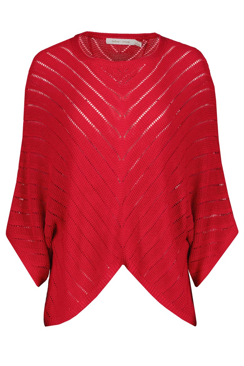 Zen Sweater, Alternate, color, Cherry