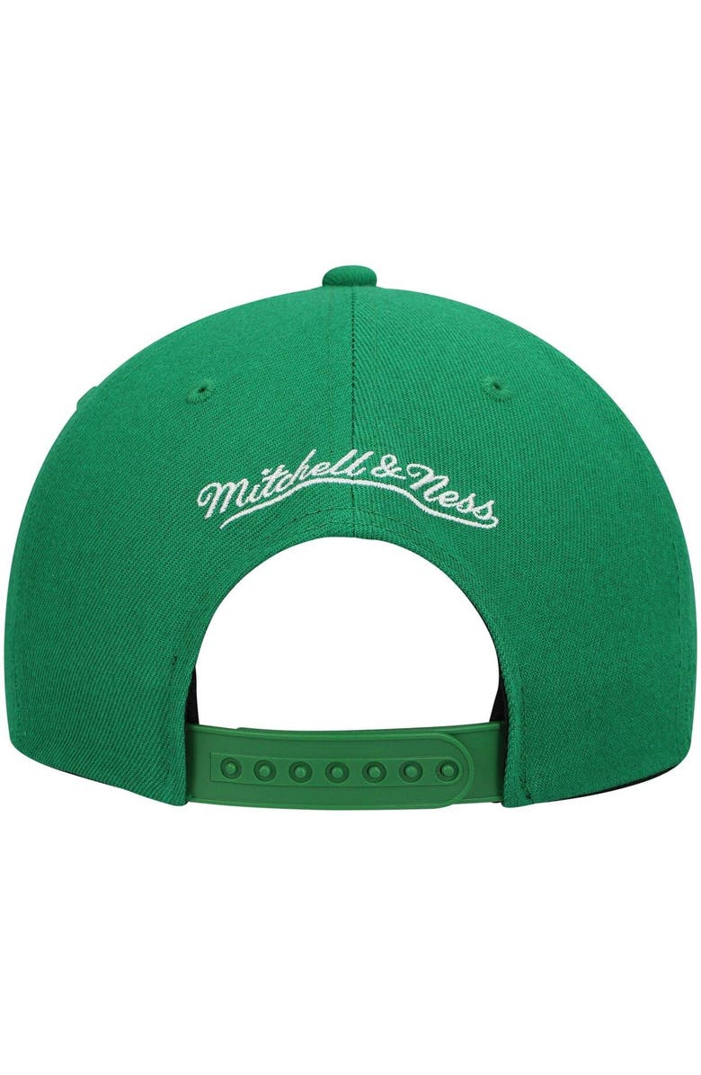 Mitchell & Ness Men's Mitchell & Ness Green Dallas Mavericks Hardwood Classics Team Ground 2.0 Snapback Hat, Alternate, color, Green