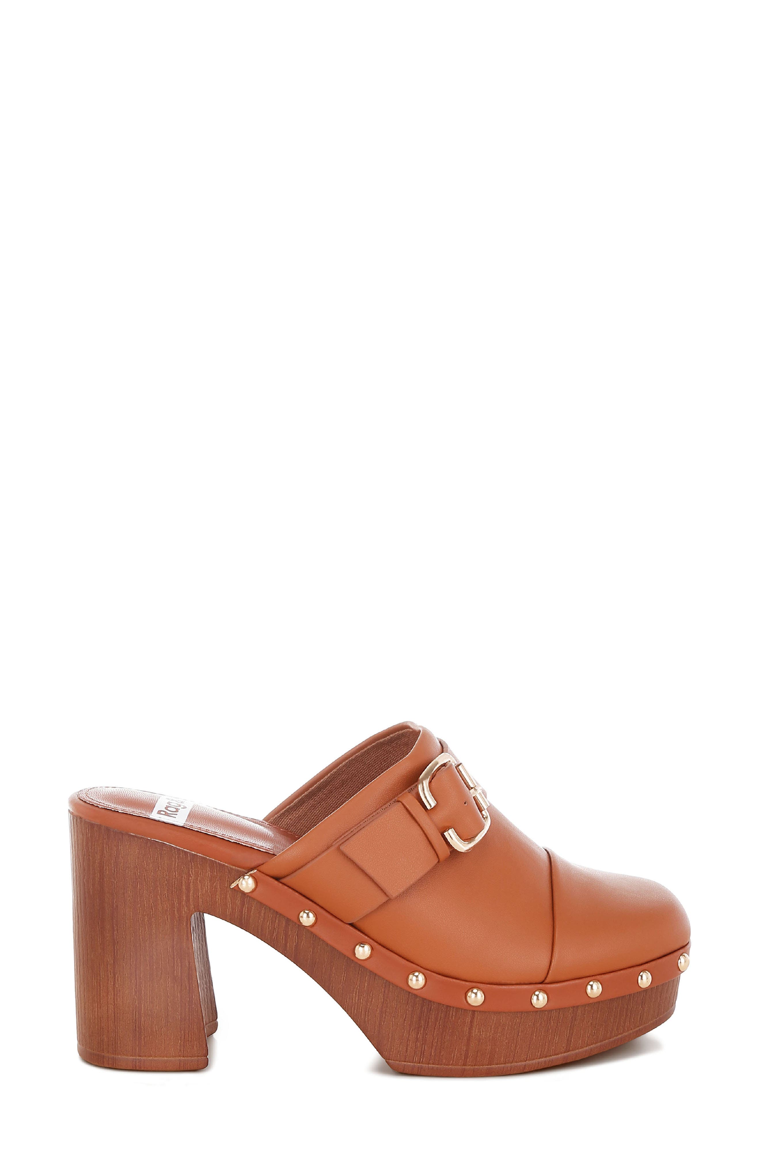 Rag & Co Septim Clog, Alternate, color, Tan
