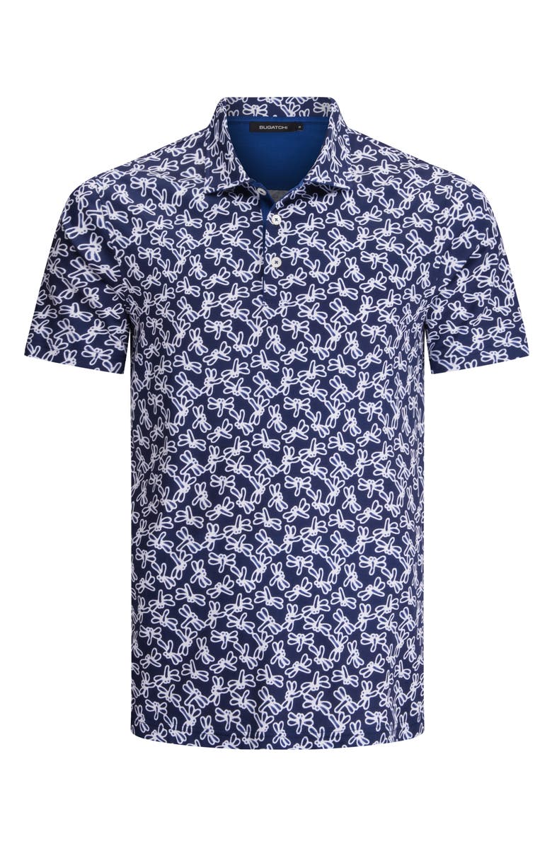 Bugatchi Dragonfly Polo Shirt, Main, color, 
