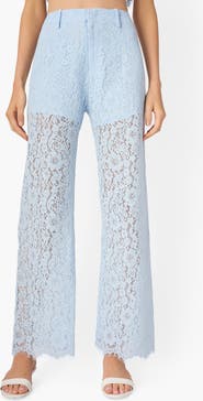 CAMI NYC Zinaida Floral Lace Pants