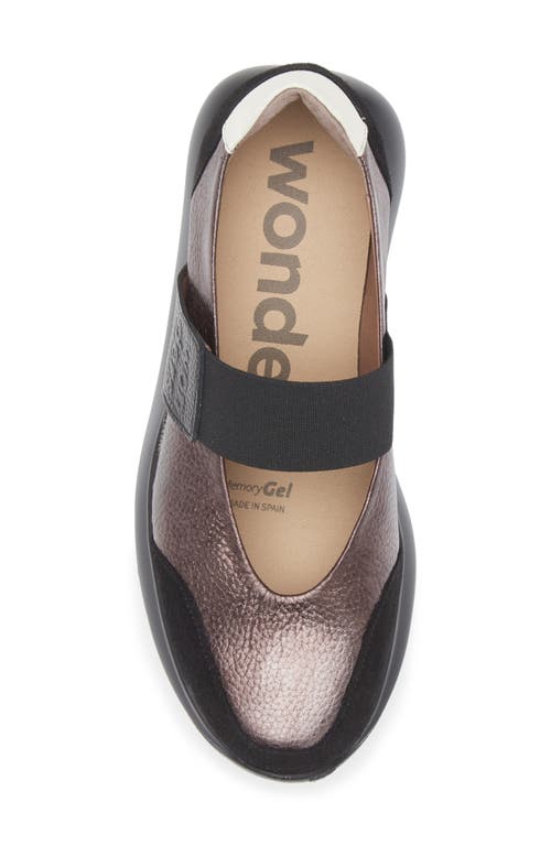 Wonders A-4011 Platform Slip-on Sneaker