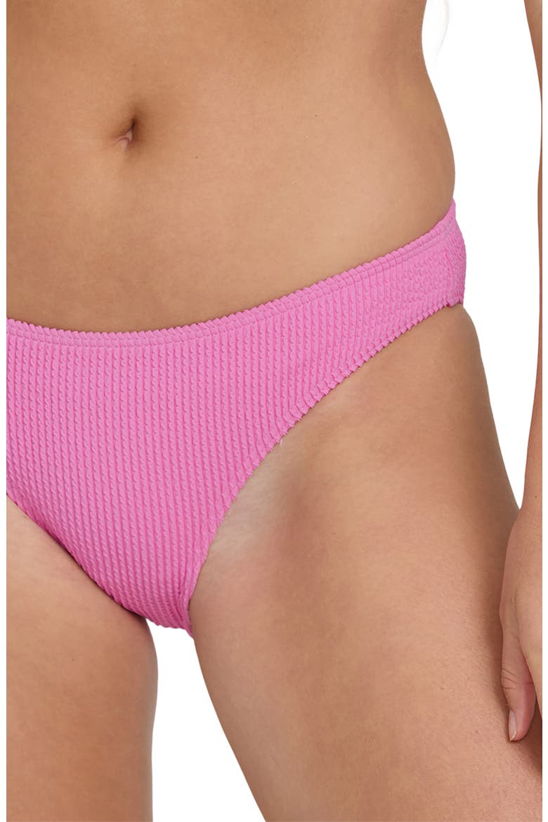 Summer Lowrider Bikini Bottoms, Alternate, color, PARTY PINK