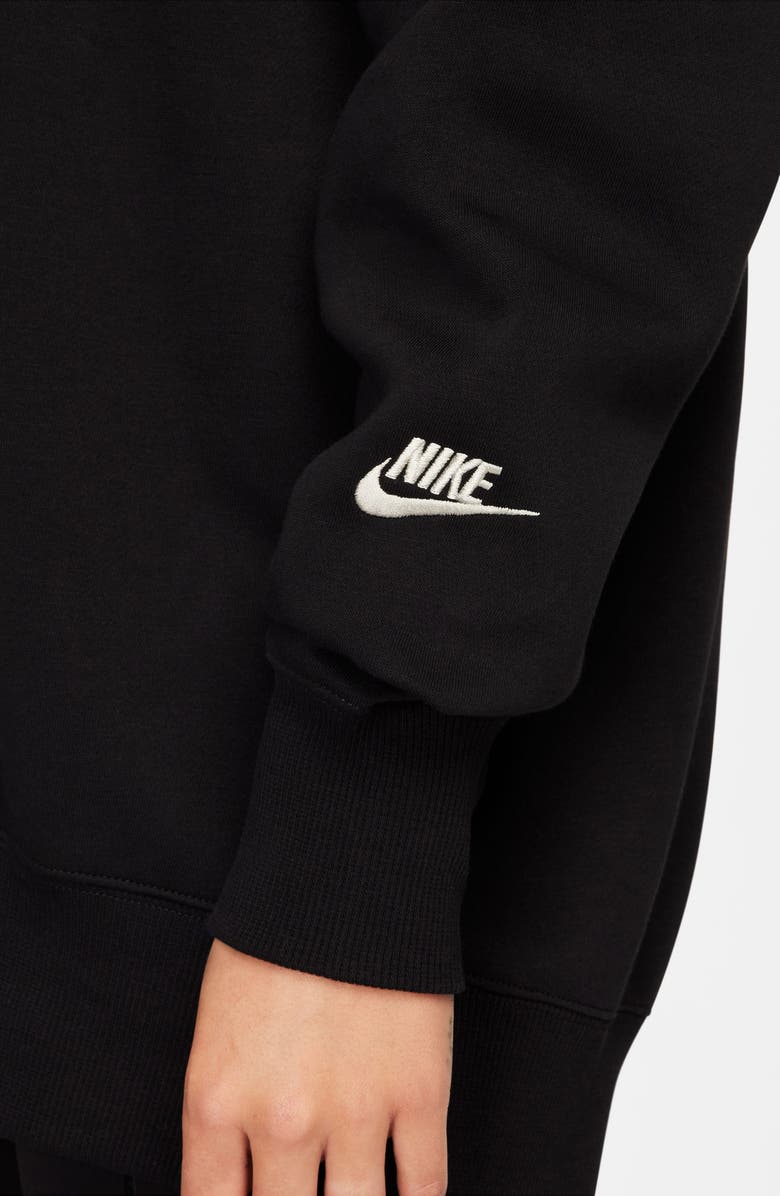 Nike Phoenix Fleece Campus Oversize Crewneck Sweatshirt, Alternate, color, 