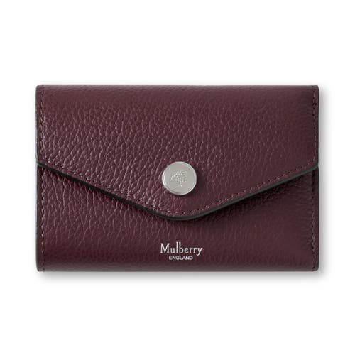 Mulberry Folded Multi-card Wallet In Brown