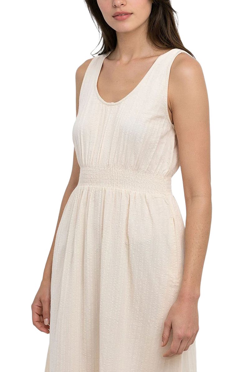 tentree Arcadian Dress, Alternate, color, White Oak