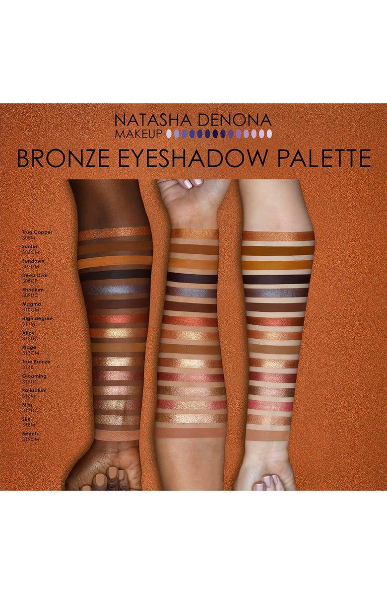 Natasha Denona Bronze Eyeshadow Palette, Alternate, color, 