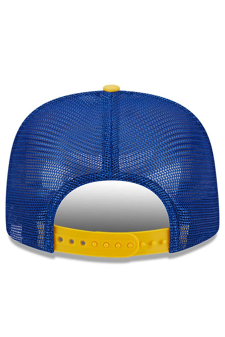 Men's New Era Blue Chase Elliott  9FIFTY A-Frame Retro Script Snapback Hat, Alternate, color, Blue