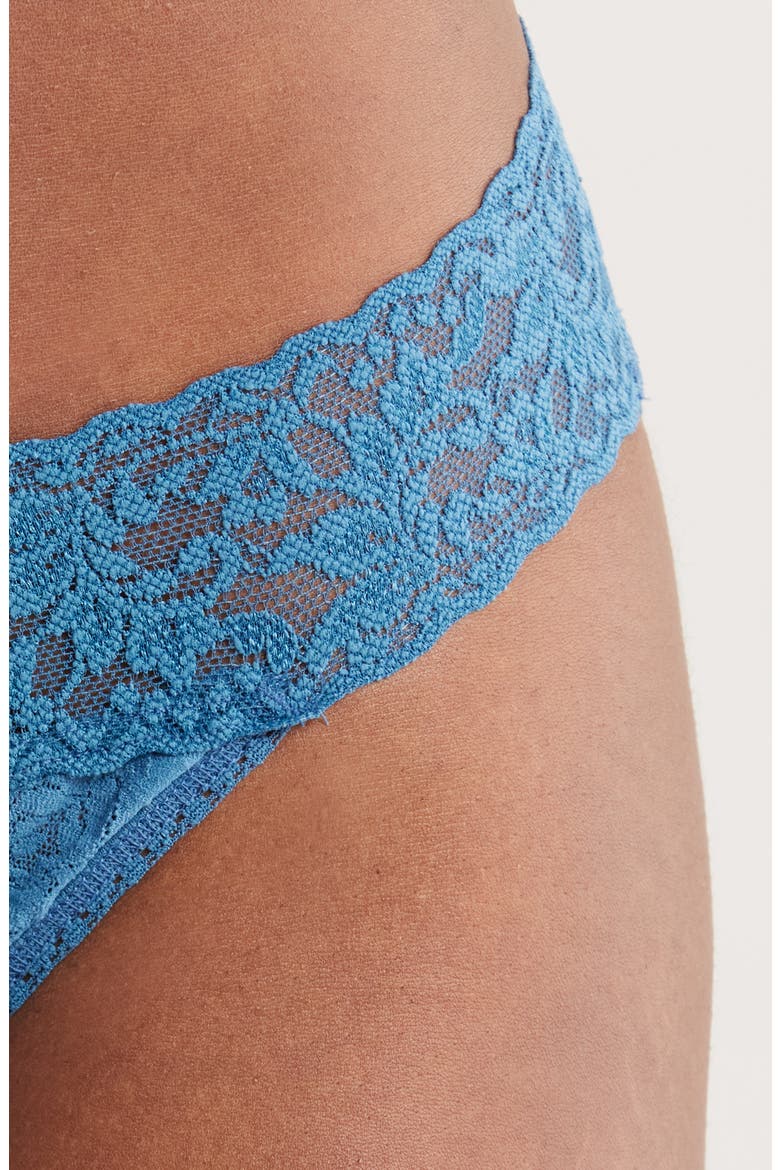 Signature Lace Bikini, Alternate, color, STORM CLOUD BLUE