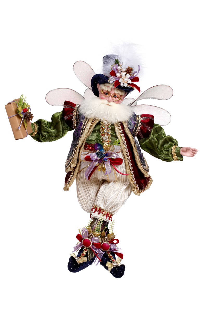 Mark Roberts Festivities Fairy, Medium, Main, color, Olive Green