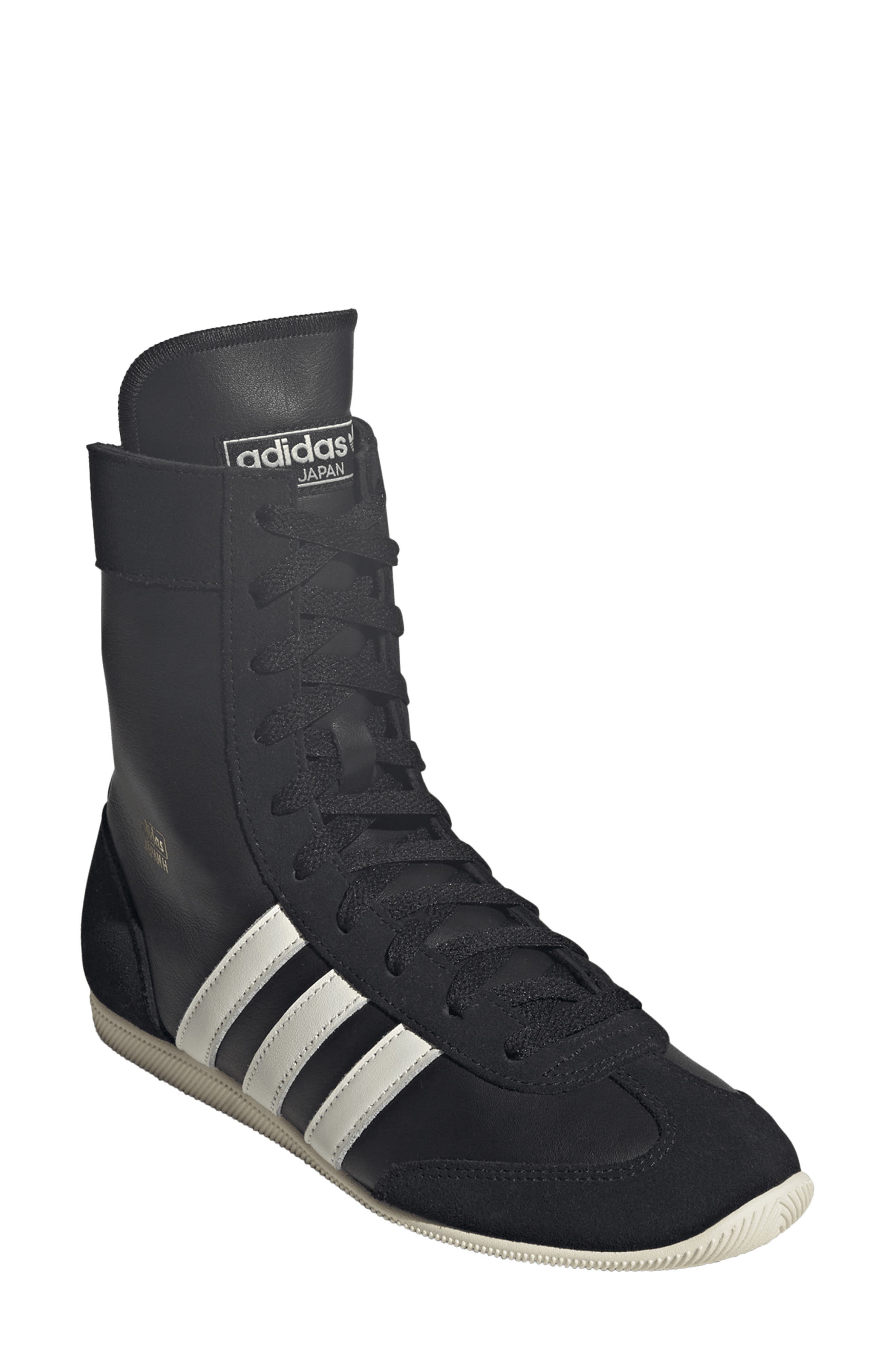 adidas Japan High Top Sneaker, Main, color, Black/ Off White/ Cream White
