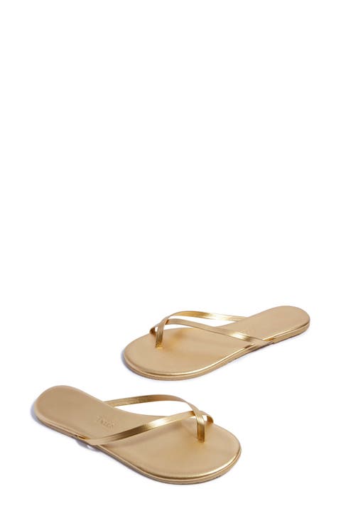 Riley Metallic Flip Flop (Women)