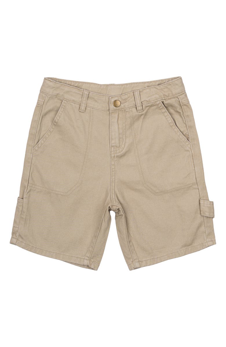 THE NEW Kids' Navid Skater Shorts, Main, color, Feather Grey