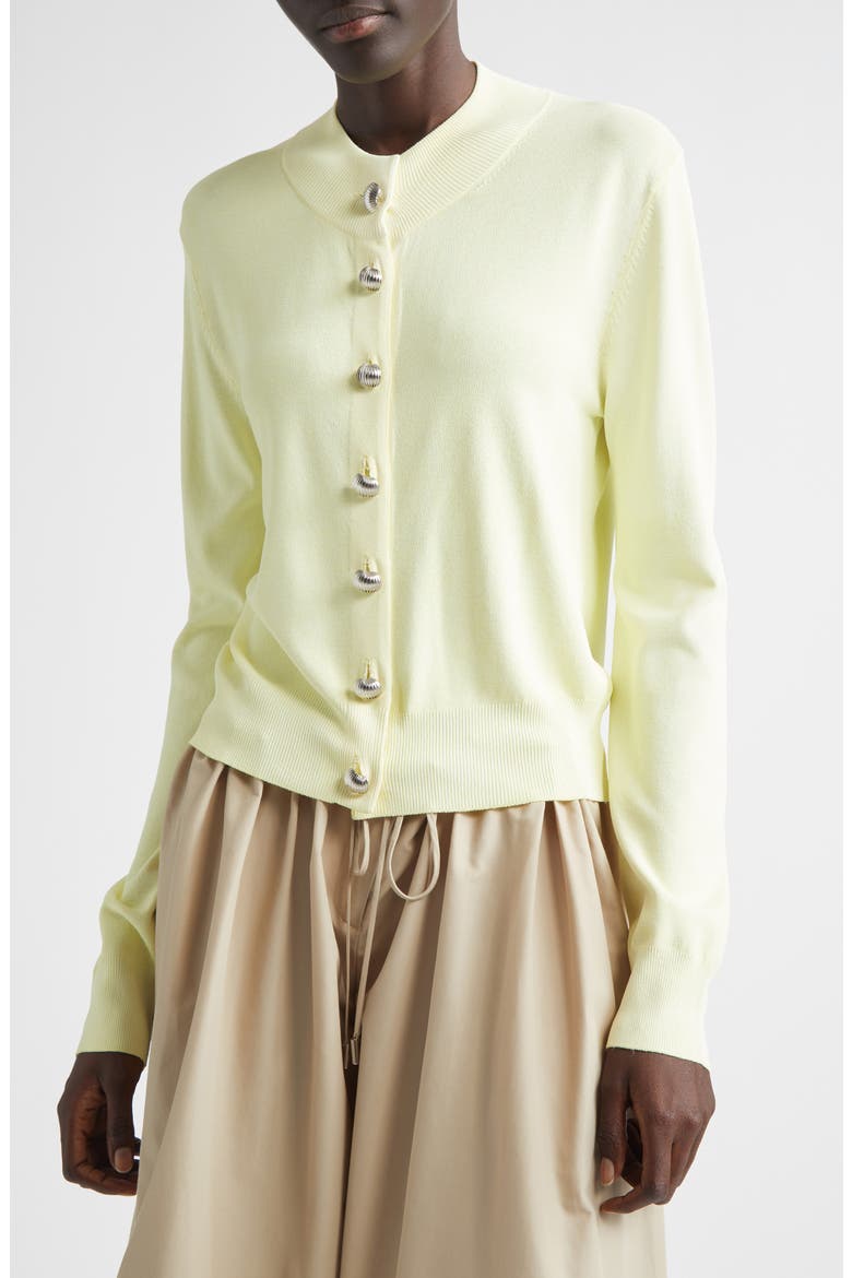 The Aubrey Cardigan, Alternate, color, LEMON ICE