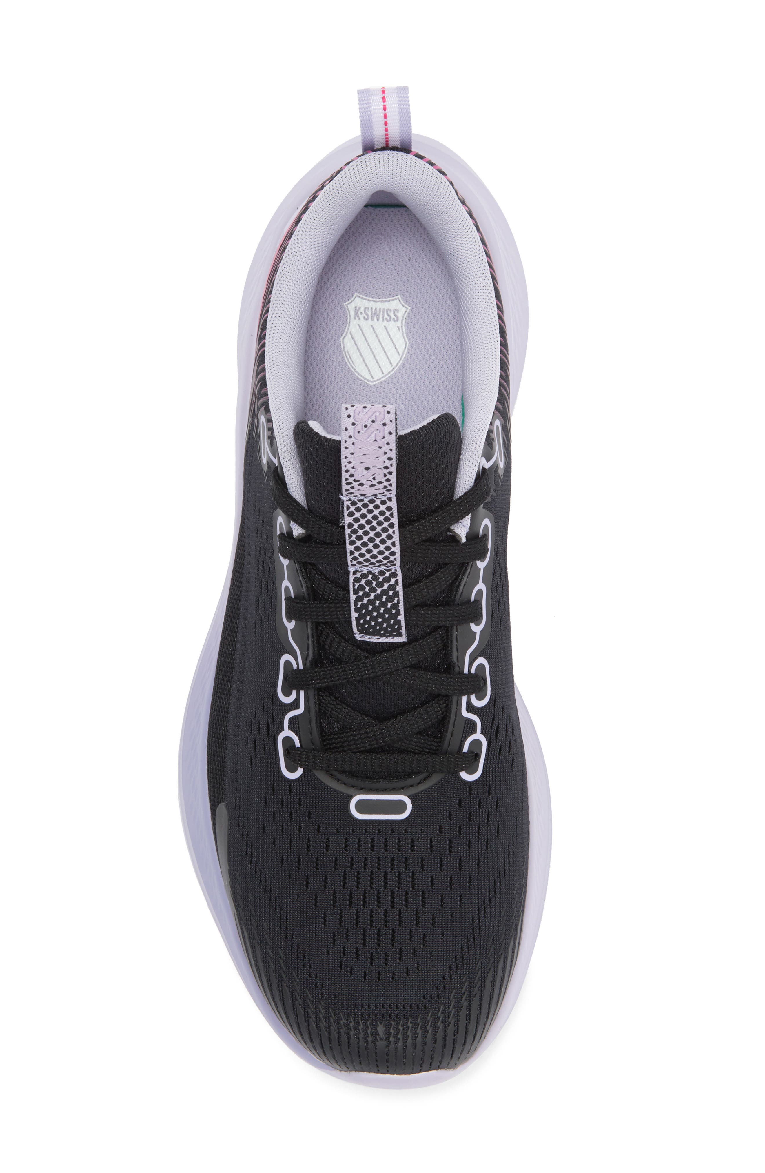 K-Swiss Proto Trainer Sneaker, Alternate, color, Black/ Lilac/ Raspberry