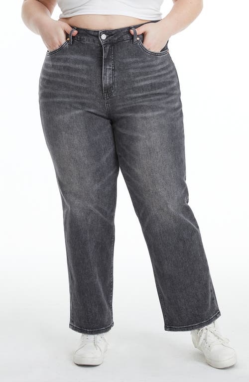 Bayeas High Waist Straight Leg Jeans
