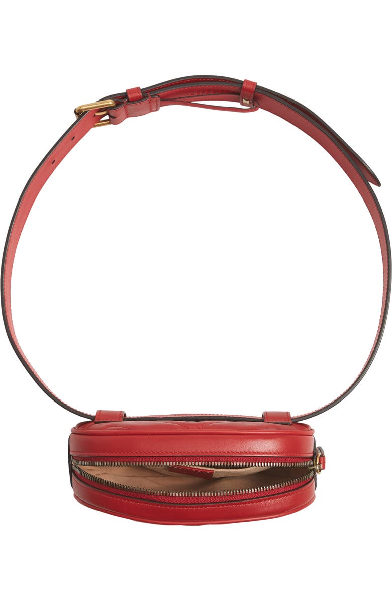 Gucci GG Marmont Matelassé Leather Belt Bag, Alternate, color,