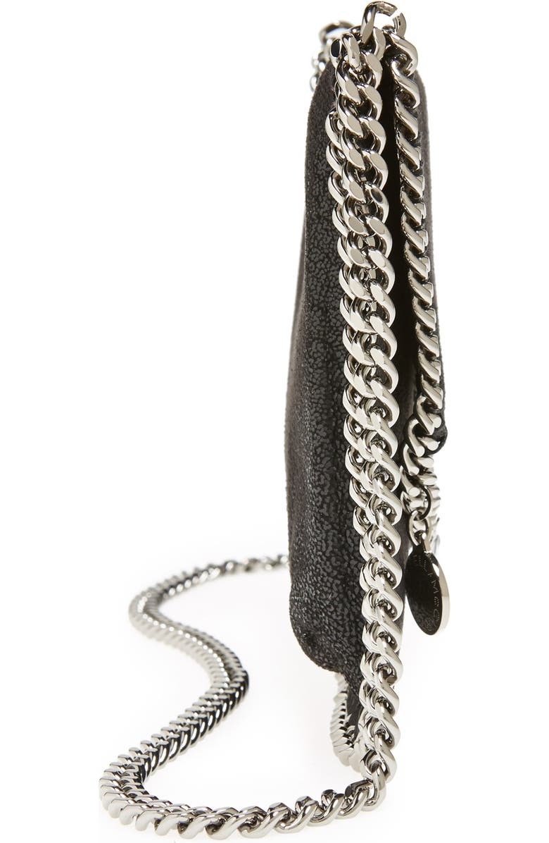 Stella McCartney 'Mini Falabella - Shaggy Deer' Faux Leather Crossbody Bag, Alternate, color,