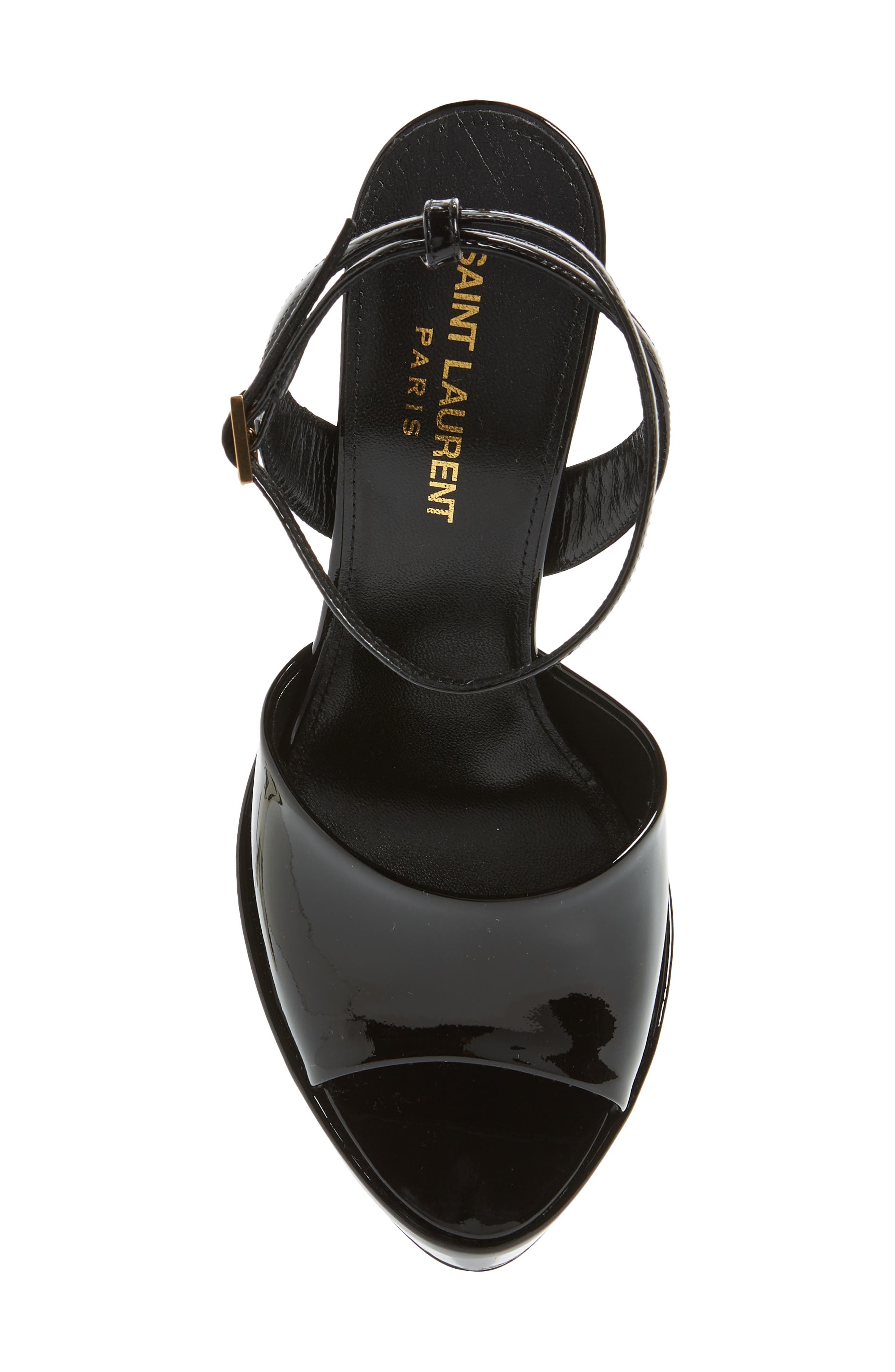 Saint Laurent Jodie Platform Sandal, Alternate, color, 