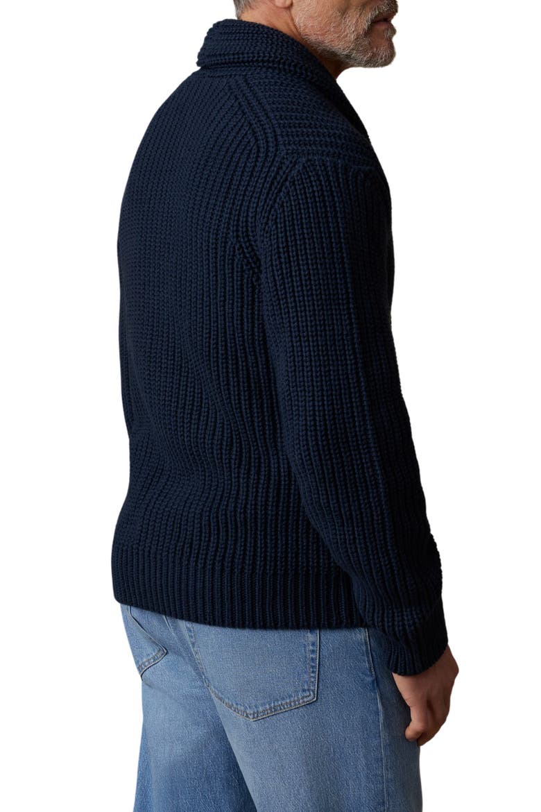 Pima Cotton Cardigan, Alternate, color, PLAYA NAVY