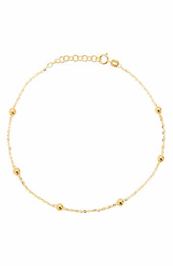 Frankie & Zoe Beaded Station Anklet