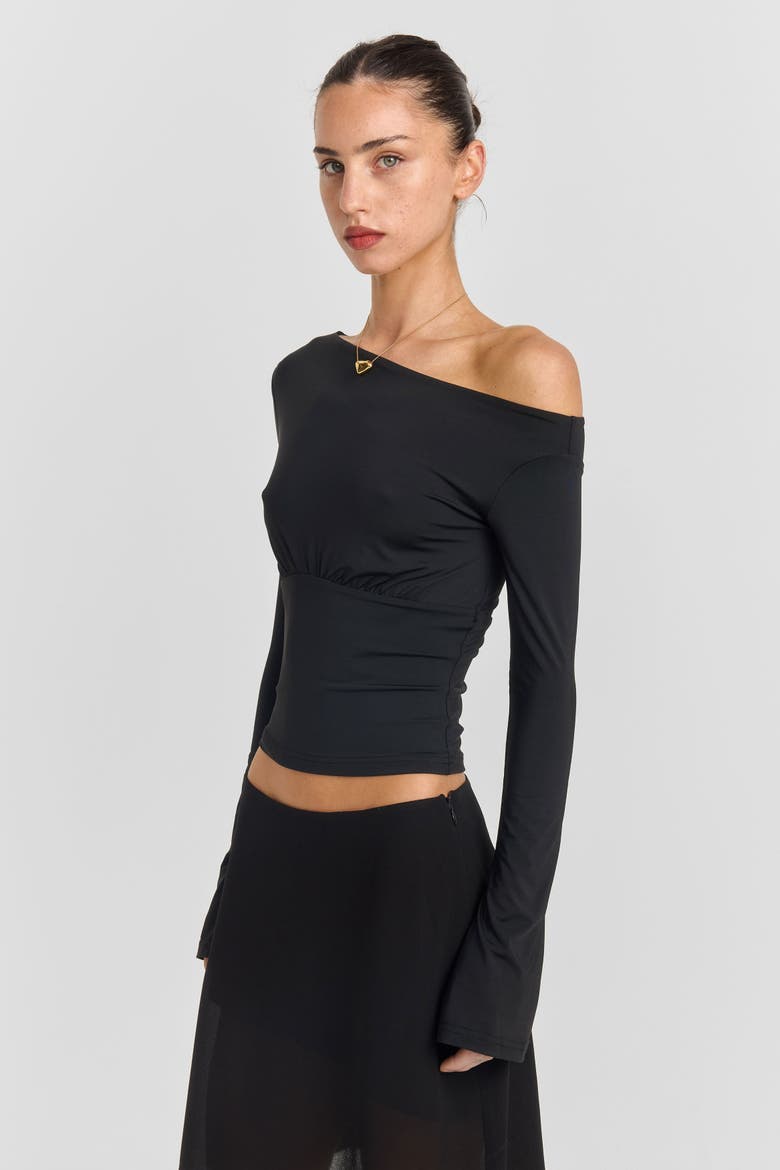 Claudette Top, Alternate, color, Black