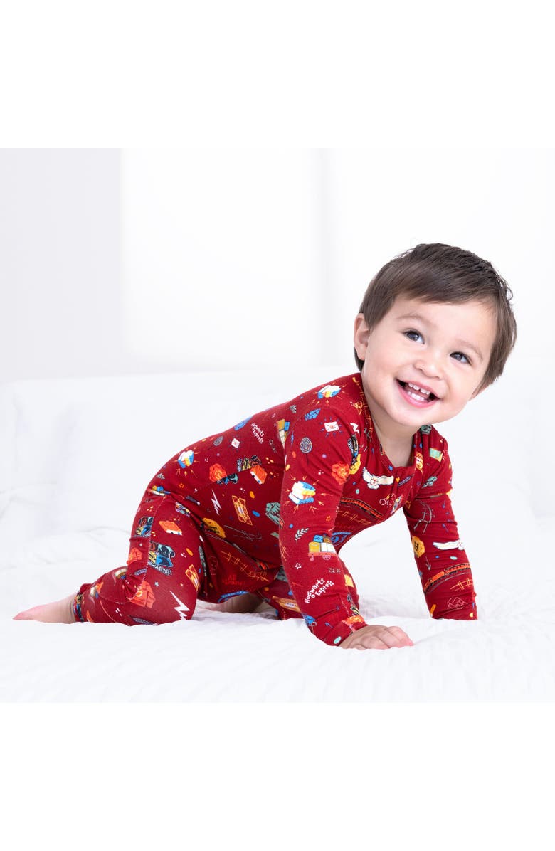 Bellabu Bear Baby Hogwarts Express Convertible Footie, Alternate, color, Hogwarts Express