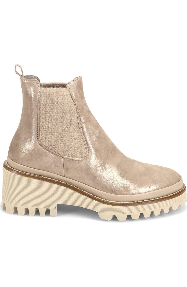 Ron White Emmaline Water Resistant Chelsea Boot, Alternate, color, Mink Suede