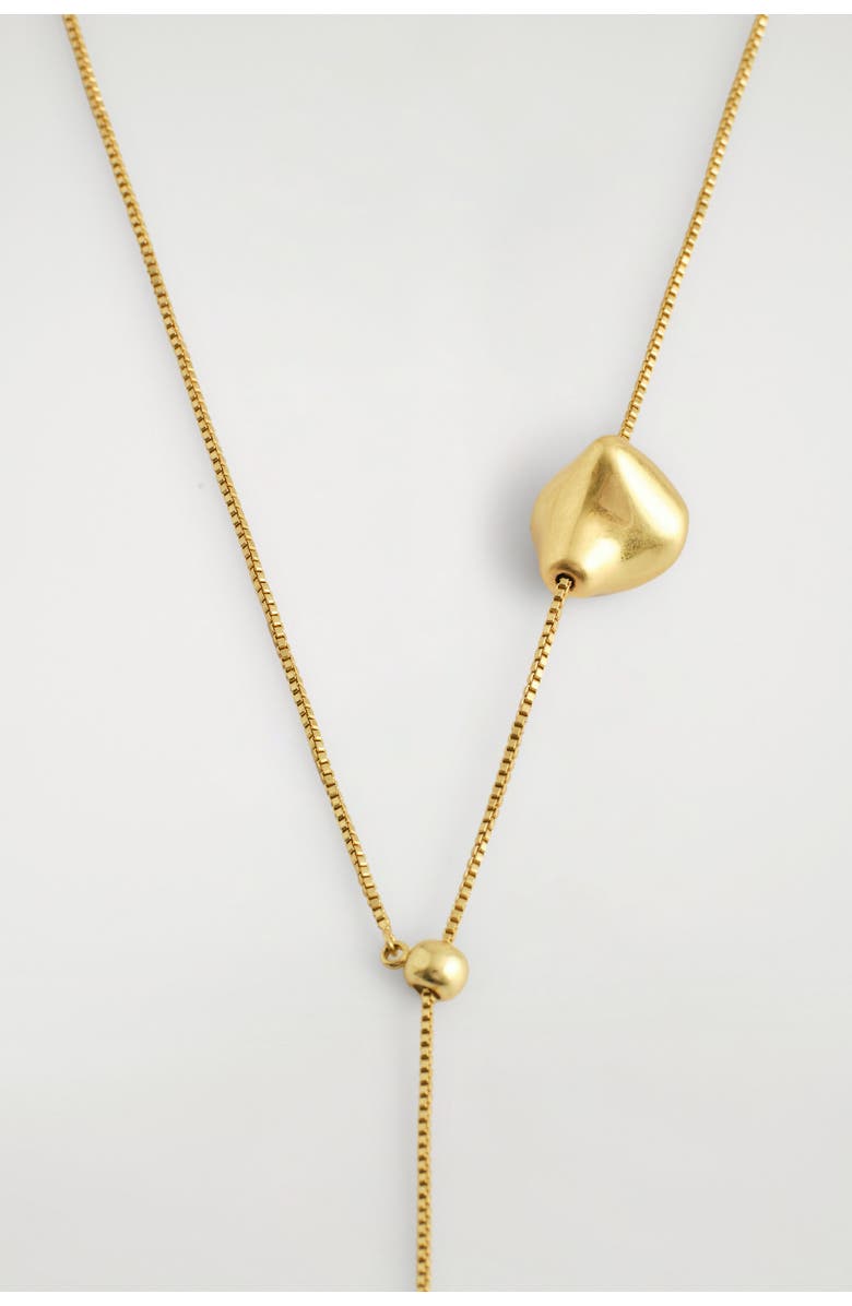 COS Molten Pendant Necklace, Alternate, color,