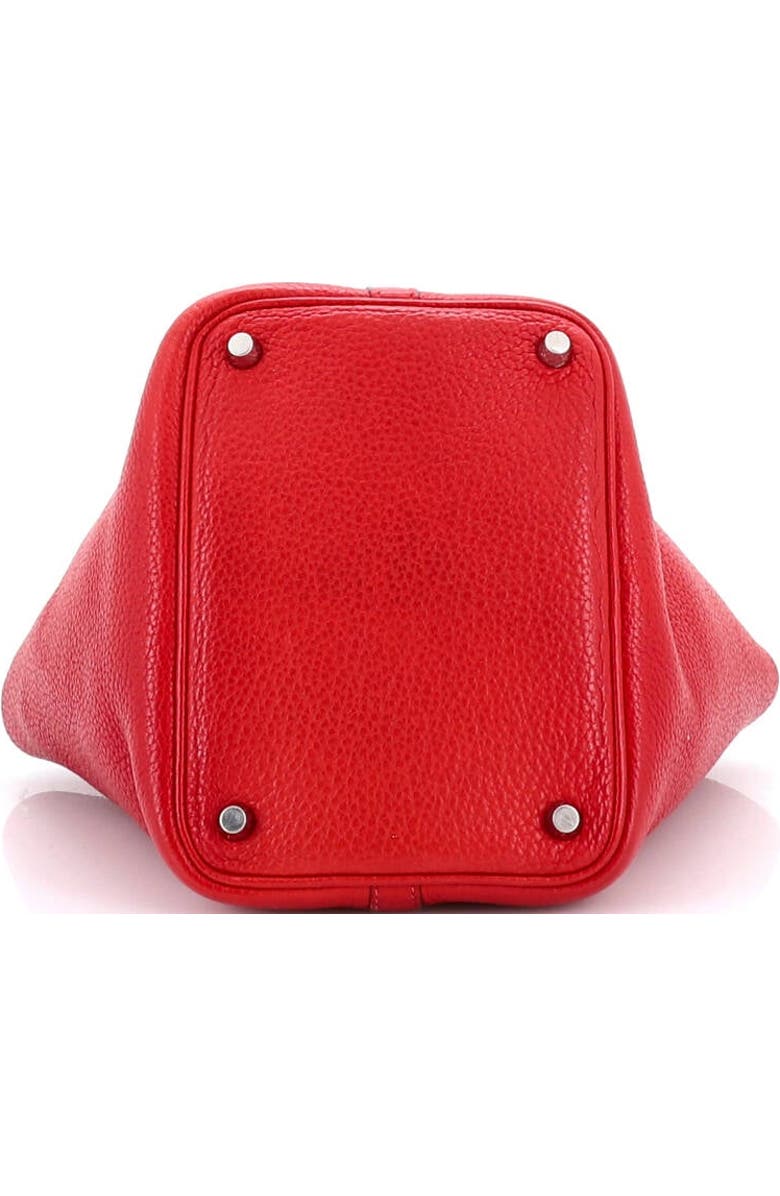 Pre-Owned Hermes Picotin Lock Bag Clemence PM, Alternate, color, Rouge Vif