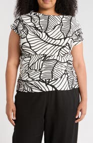 Renee C Funnel Neck Top