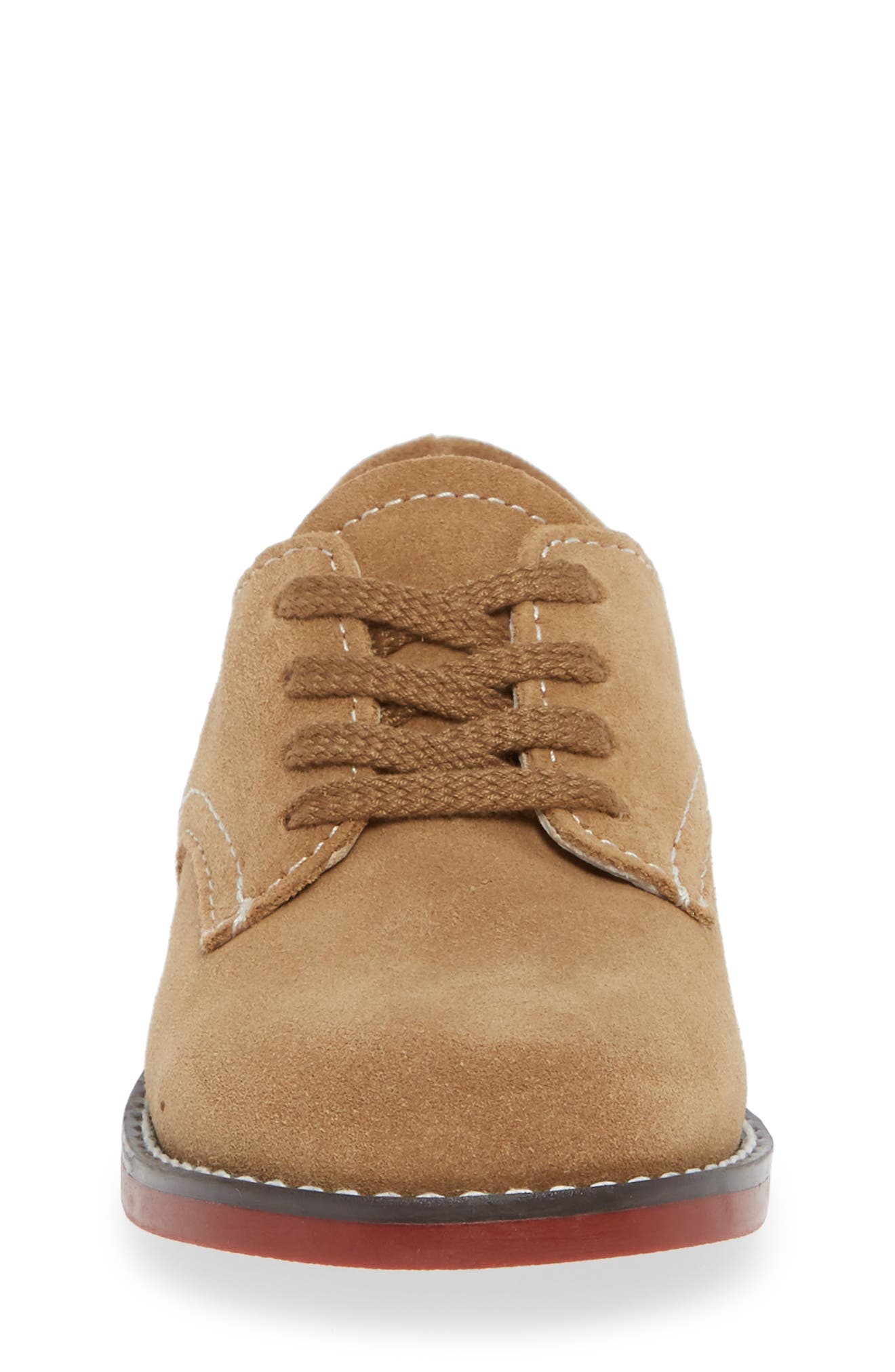 Footmates Bucky Oxford, Alternate, color, Dirty Buck Suede