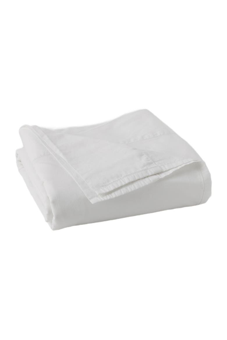 Organic Cotton Organic Room Service Sateen Flat Sheet, Main, color, White