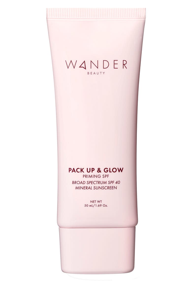 Pack Up & Glow Priming Broad Spectrum SPF 40 Mineral Sunscreen, Main, color, NO COLOR