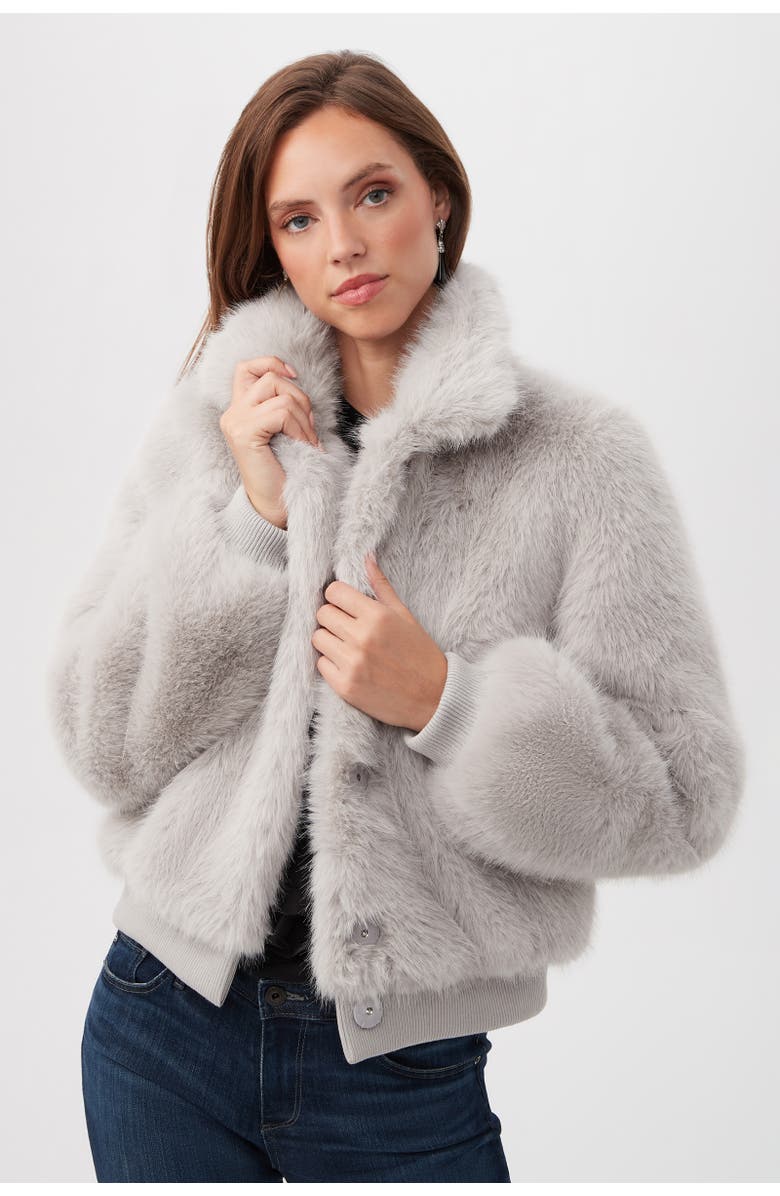 Trina Turk Morris Coat, Main, color, Grey