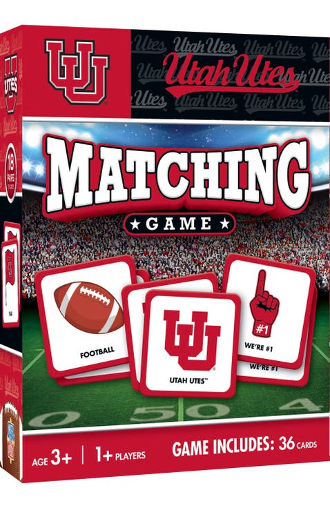Utah Utes Matching Game