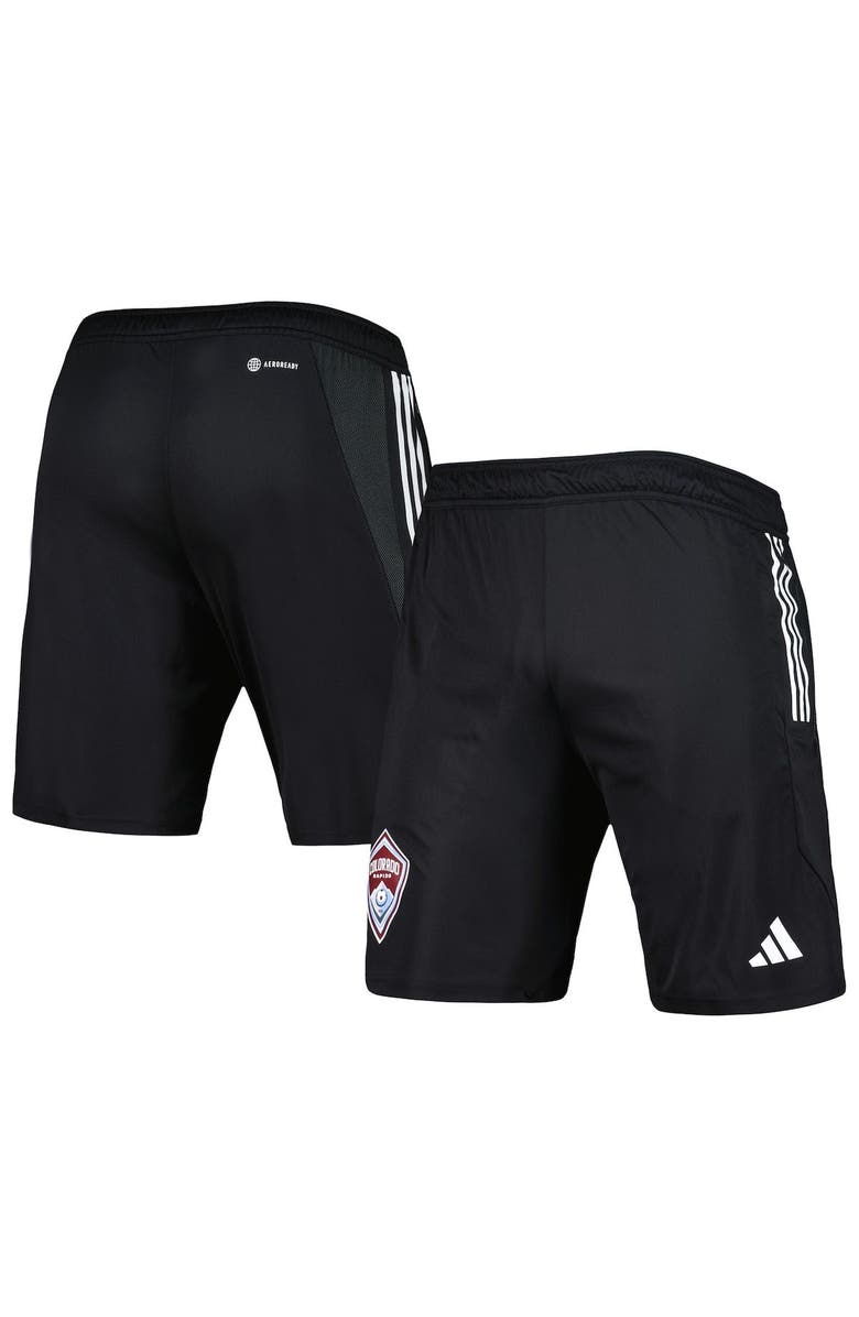 adidas Men's adidas Black Colorado Rapids 2023 On-Field AEROREADY Training Shorts, Main, color, 