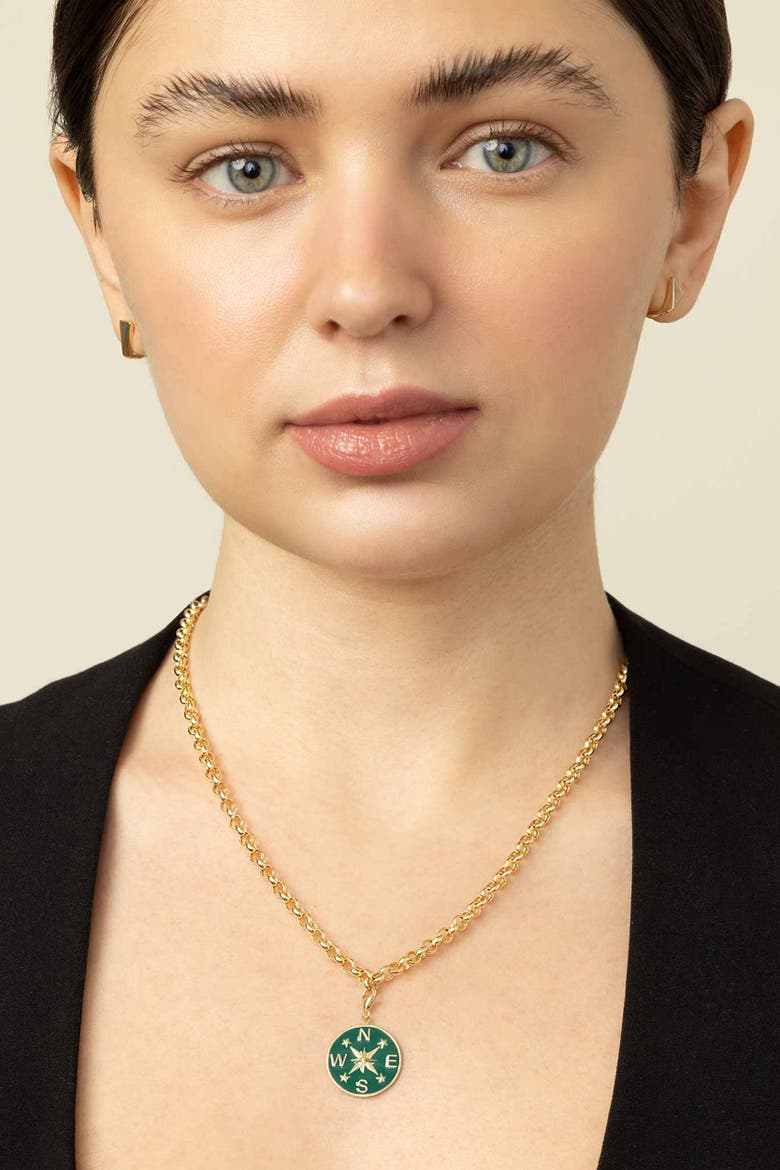 14K Gold Rimini Rolo Chain Necklace, Alternate, color, Yellow Gold